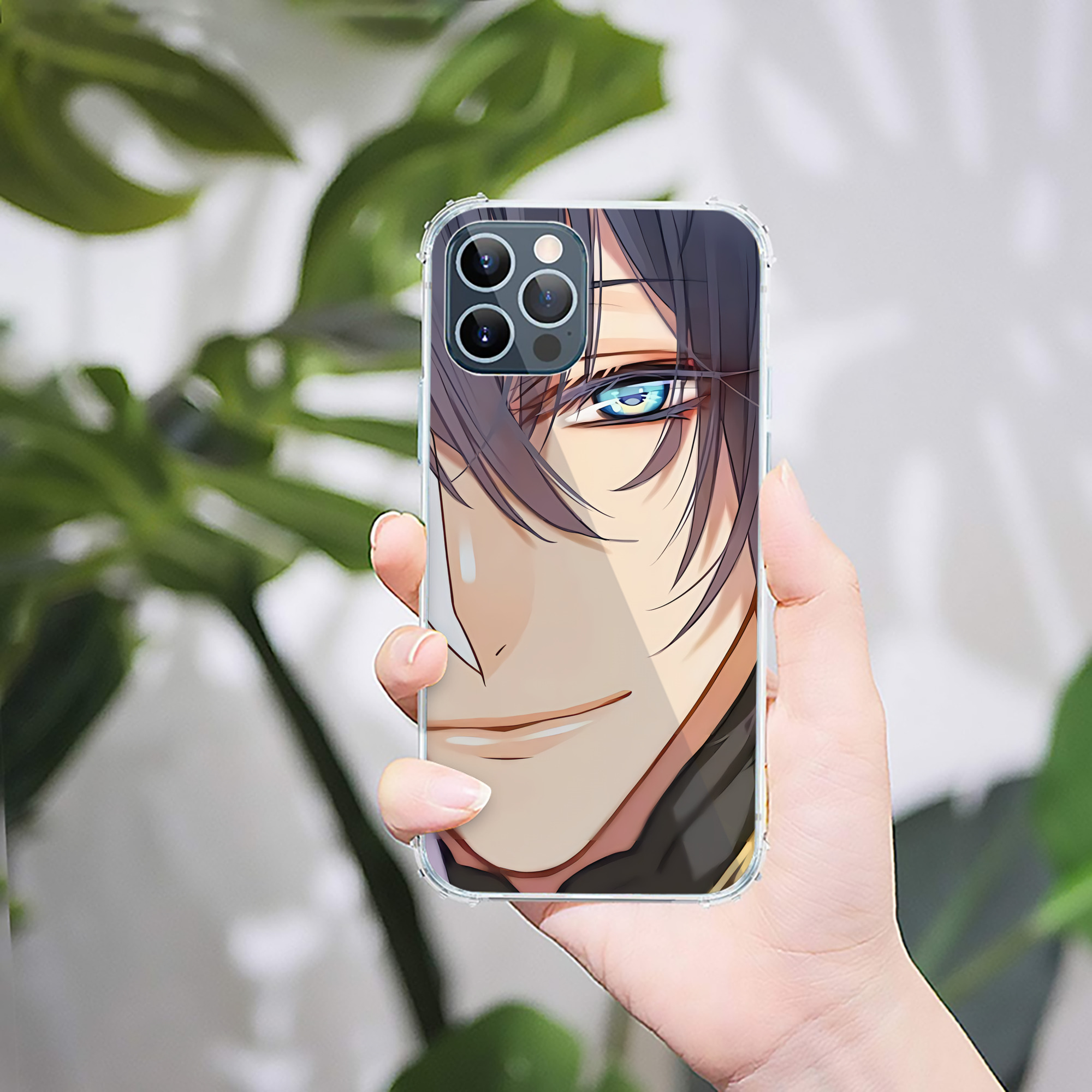 （画像用） 刀剣乱舞 Touken Ranbu 【iPhone 12シリーズ対応】透明スマホケース（クリアソフトケース）